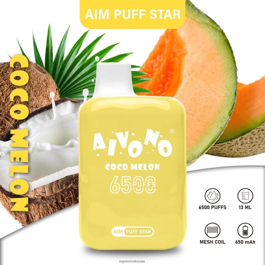 Vape Smoke - cocomelon Aivono AIM PUFF STAR 6500 RR4PBP297