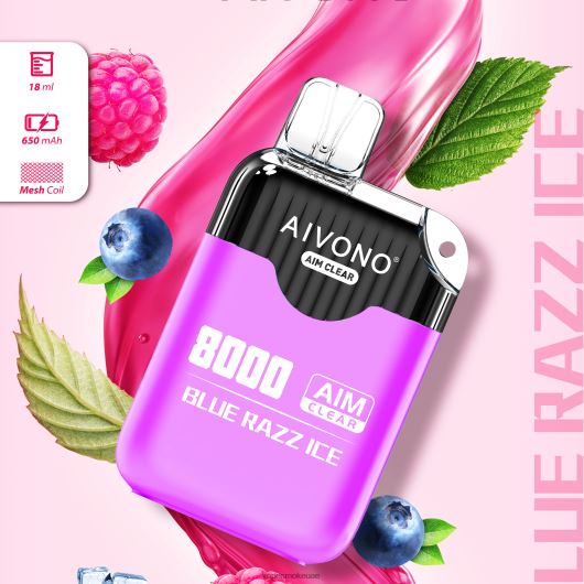Vape Uae - الجليد الأزرق Aivono AIM CLEAR 8000 RR4PBP202