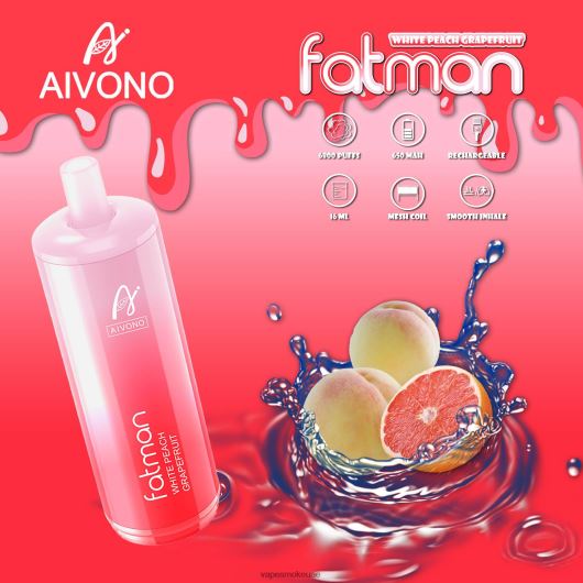 Vape Uae - الجريب فروت Aivono FATMAN 6800 RR4PBP25