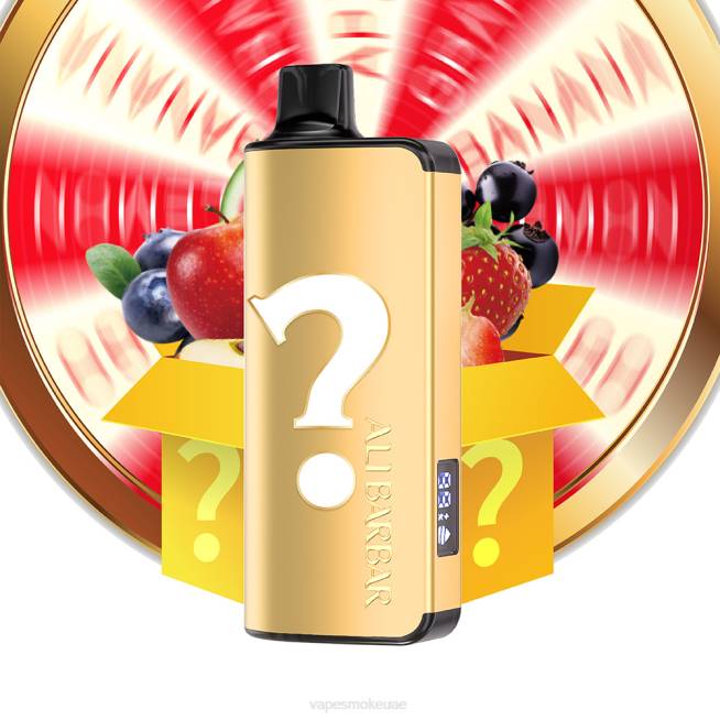 Vape Uae - Alibarbar Ingot 9000 سيجارة يمكن التخلص منها الروليت نكهة LR4419