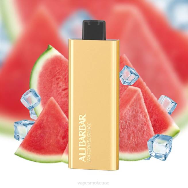 Vape Uae - Alibarbar Pandora 7000 سيجارة يمكن التخلص منها ثلج البطيخ LR4464