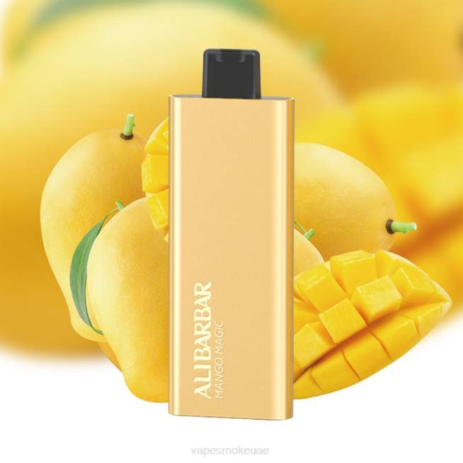 Vape Uae - Alibarbar Pandora 7000 سيجارة يمكن التخلص منها سحر المانجو LR4467
