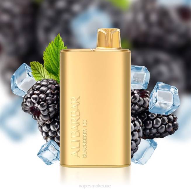 Vape Uae - Alibarbar Rich 8000 سيجارة يمكن التخلص منها ثلج بلاك بيري LR4410