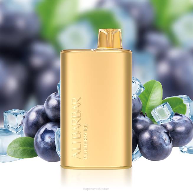 Vape Uae - Alibarbar Rich 8000 سيجارة يمكن التخلص منها ثلج بلاك بيري LR4410