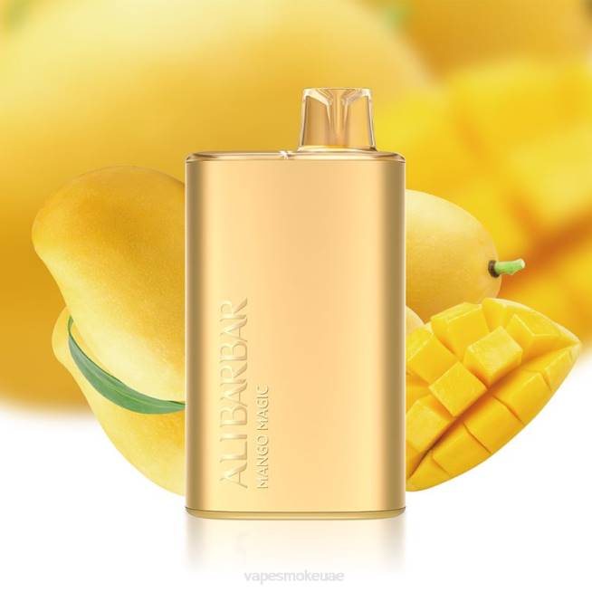 Vape Uae - Alibarbar Rich 8000 سيجارة يمكن التخلص منها سحر المانجو LR447