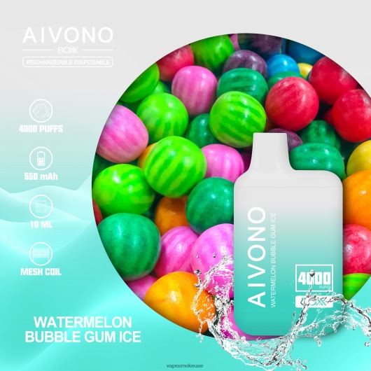 Vape Abu Dhabi - علكة البطيخ الجليدية Aivono AIM BOXX 4000 RR4PBP227