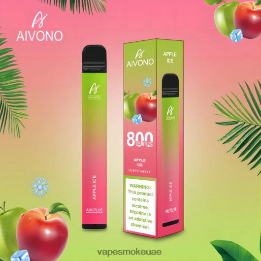 Vape Abu Dhabi - ثلج التفاح Aivono AIM PLUS 800 RR4PBP170