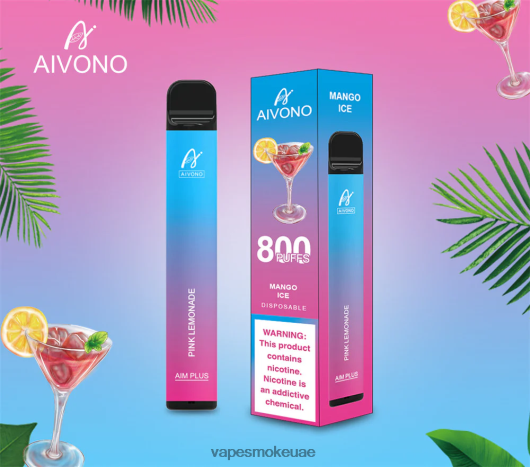 Vape Abu Dhabi - عصير الليمون الوردي Aivono AIM PLUS 800 RR4PBP191
