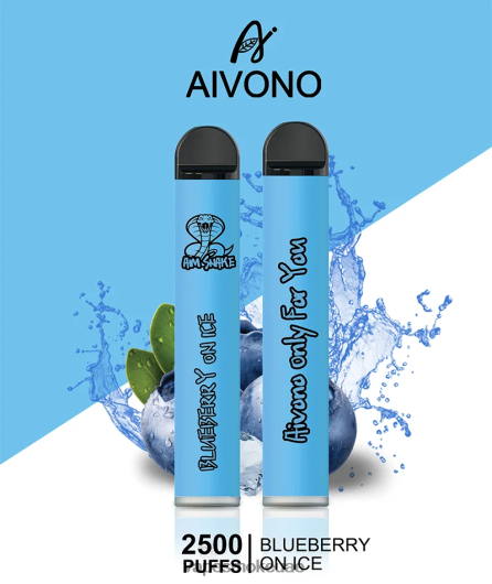 Vape Abu Dhabi - توت على الجليد Aivono AIM SNAKE 2500 RR4PBP299