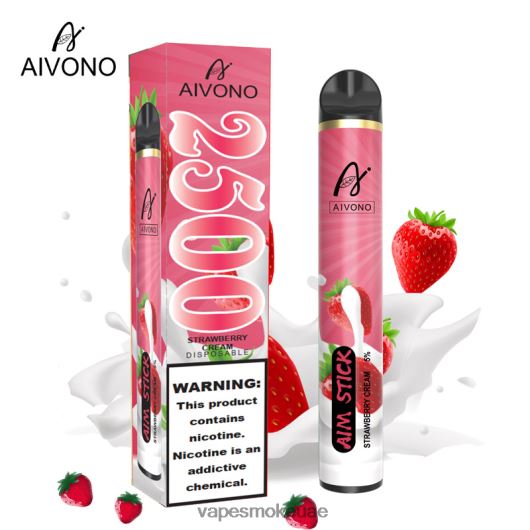 Vape Abu Dhabi - كريمة الفراولة Aivono AIM STICK 2500 RR4PBP155