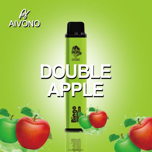 Vape Smoke - تفاحة مزدوجة Aivono AIM BINGO 4000 RR4PBP138