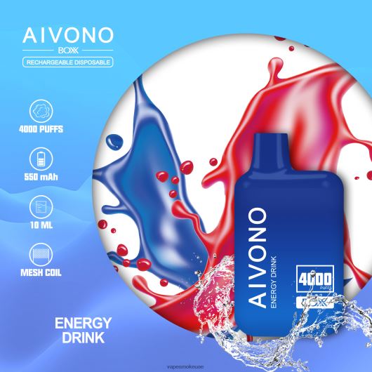 Vape Smoke - مشروب الطاقة Aivono AIM BOXX 4000 RR4PBP225