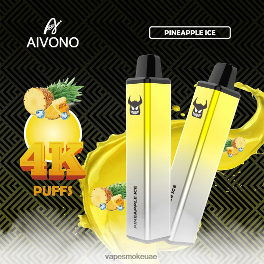 Vape Smoke - ثلج الأناناس Aivono AIM FREAK 4000 RR4PBP255