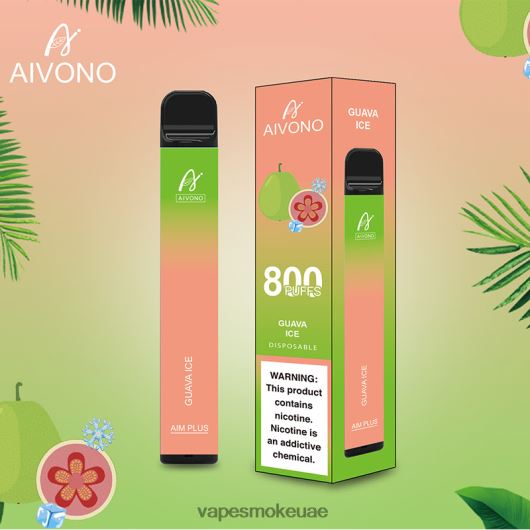 Vape Smoke - جليد الجوافة Aivono AIM PLUS 800 RR4PBP180
