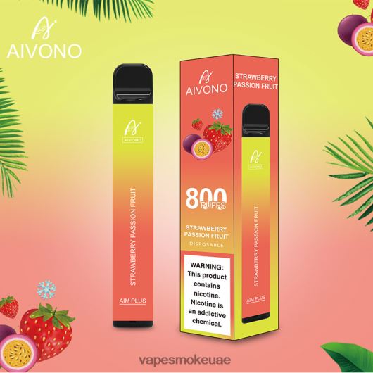 Vape Smoke - فاكهة الفراولة Aivono AIM PLUS 800 RR4PBP195