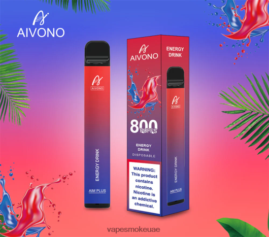 Vape Smoke - مشروب الطاقة Aivono AIM PLUS 800 RR4PBP201