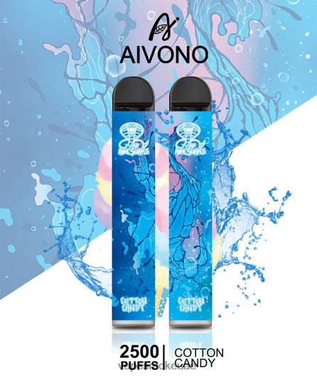 Vape Smoke - حلوى القطن Aivono AIM SNAKE 2500 RR4PBP303