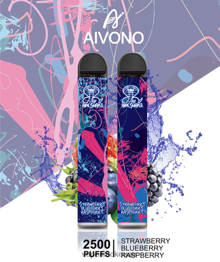 Vape Smoke - الفراولة، التوت، التوت Aivono AIM SNAKE 2500 RR4PBP318