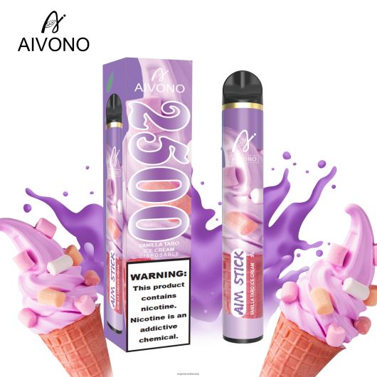 Vape Smoke - آيس كريم الفانيليا القلقاس Aivono AIM STICK 2500 RR4PBP147