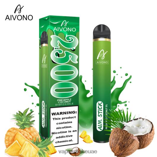 Vape Smoke - جوز الهند الأناناس Aivono AIM STICK 2500 RR4PBP153