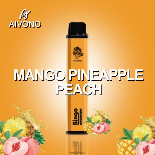 Vape Uae - مانجو اناناس خوخ Aivono AIM BINGO 4000 RR4PBP136