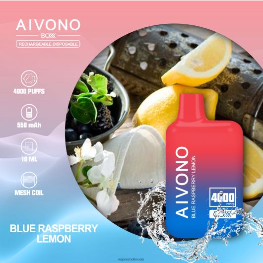 Vape Uae - ليمون توت أزرق Aivono AIM BOXX 4000 RR4PBP217