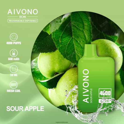 Vape Uae - التفاح الحامض Aivono AIM BOXX 4000 RR4PBP220
