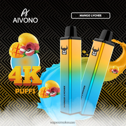 Vape Uae - مانجو ليتشي Aivono AIM FREAK 4000 RR4PBP262