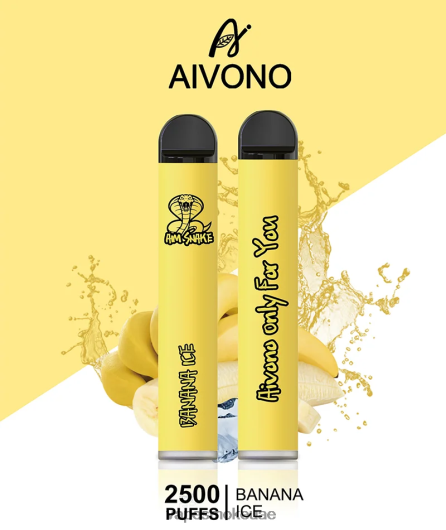 Vape Uae - جليد الموز Aivono AIM SNAKE 2500 RR4PBP298