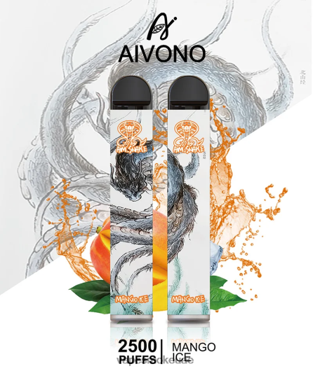 Vape Uae - جليد المانجو Aivono AIM SNAKE 2500 RR4PBP313