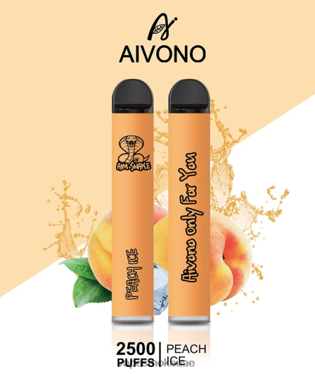 Vape Uae - جليد الخوخ Aivono AIM SNAKE 2500 RR4PBP316