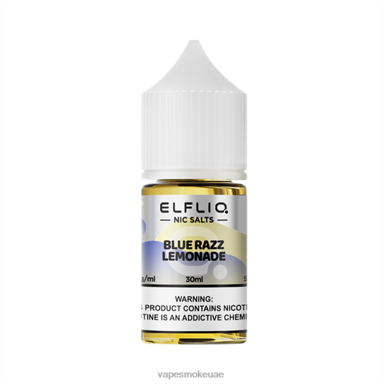 الليمون الأزرق Razz 468R810 ELFBAR ELFLIQ Nic Salt 30ml