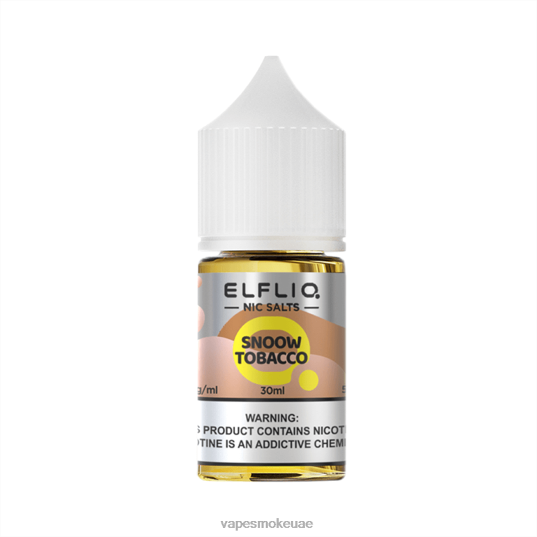Snoow التبغ 468R827 ELFBAR ELFLIQ Nic Salt 30ml