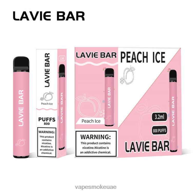 Vape Abu Dhabi - جليد الخوخ 8T666314 LAVIE BAR 800 نفث