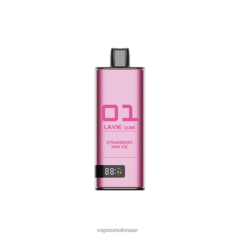 Vape Abu Dhabi - ثلج فراولة كيوي 8T66635 LAVIE Cube 20000 نفخة