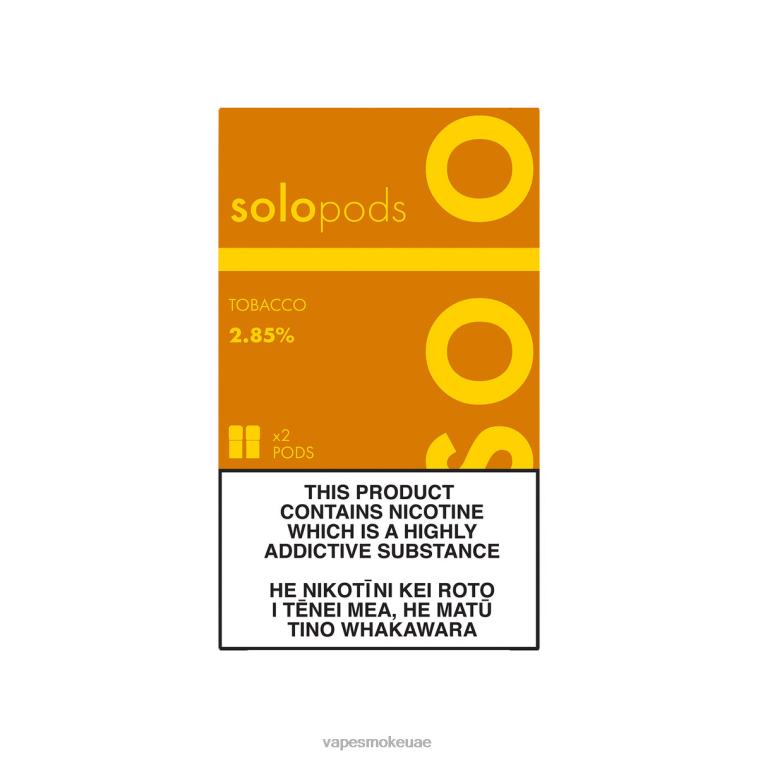 Vape Abu Dhabi - Solo جراب بديل 2-pack 460X650 التبغ