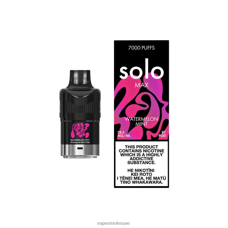 Vape Abu Dhabi - Solo MAX جراب 460X686 نعناع البطيخ