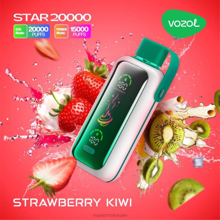Vape Pod Kits - كيوي فراولة VOZOL STAR 20000 DPLJ20