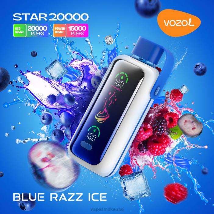 Vape Pod Kits - الجليد الأزرق VOZOL STAR 20000 DPLJ4