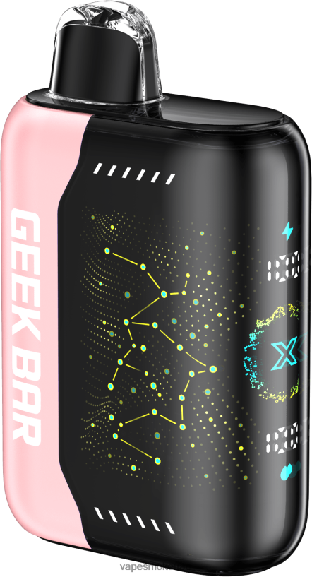Vape Smoke - الفراولة ب البوب 2244PB9 GEEK BAR نبض ×