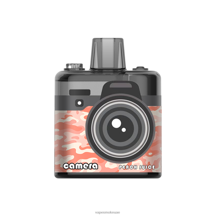 Vape Smoke - عصير الخوخ 8T666174 LAVIE Camera 8000 نفث