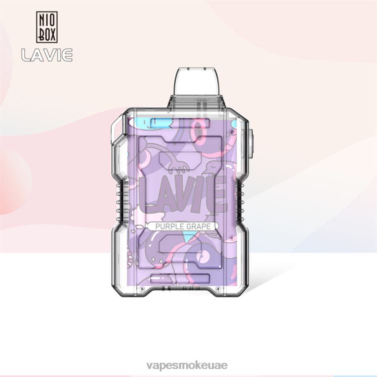 Vape Smoke - العنب الأرجواني 8T666192 LAVIE NIO BOX 9000 نفث