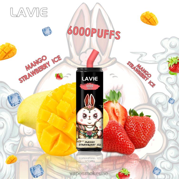Vape Smoke - مانجو فراولة مثلجة 8T666273 LAVIE Coke BAR 6000 نفث