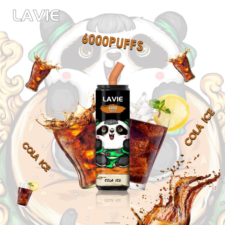 Vape Smoke - جليد الكولا 8T666276 LAVIE Coke BAR 6000 نفث