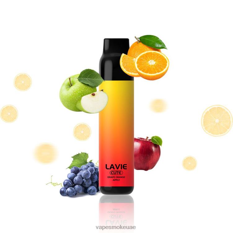 Vape Smoke - تفاح برتقال عنب 8T666288 LAVIE BAR 3000 نفث