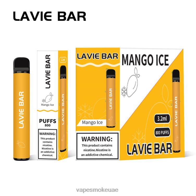 Vape Smoke - جليد المانجو 8T666309 LAVIE BAR 800 نفث