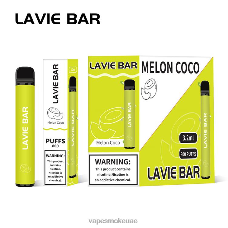 Vape Smoke - كوكو البطيخ 8T666315 LAVIE BAR 800 نفث