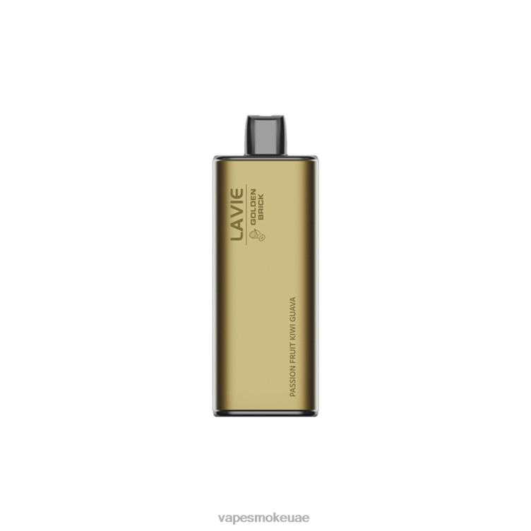 Vape Smoke - باشن فروت كيوي جوافة 8T66663 LAVIE GOLDEN BRICK 10000 نفث