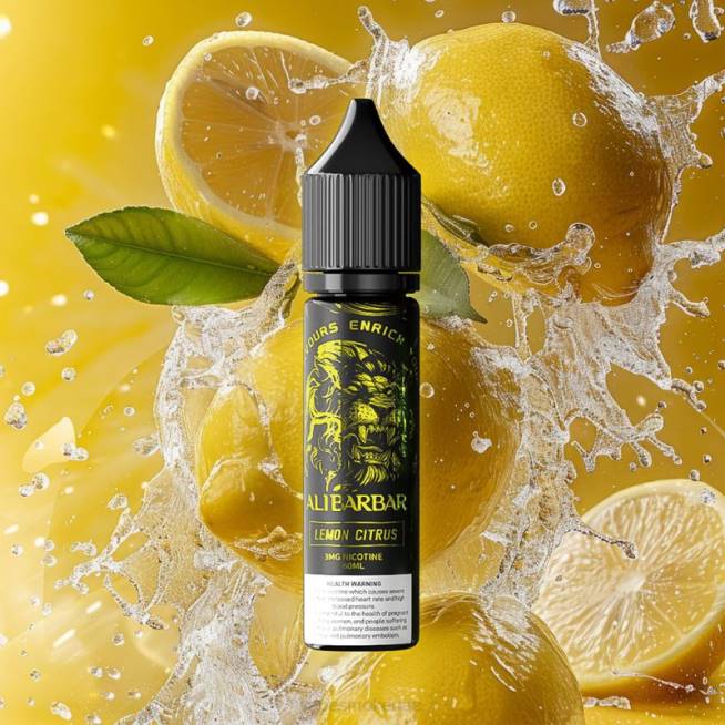 Vape Smoke - Alibarbar الشيشة الجزع الحمضيات الليمون LR44108