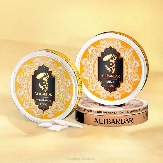 Vape Smoke - Alibarbar أكياس النيكوتين جليد الكرز LR4481